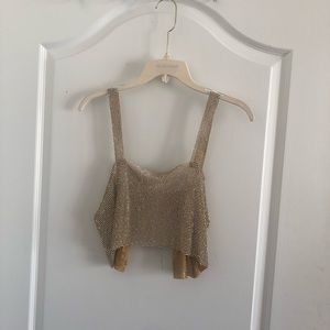 Diamonti crop top